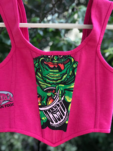 T-SHIRT CORSET in "Garbage Monster"